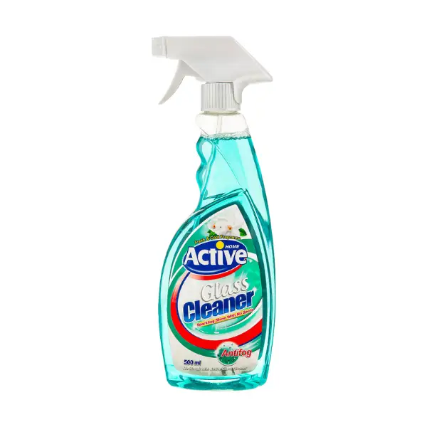 Active Green Anti-Fog Glass Cleaner Spray, 500 ml