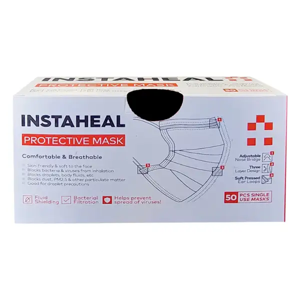 instaheal-3-layer-black-mask-50-pcs