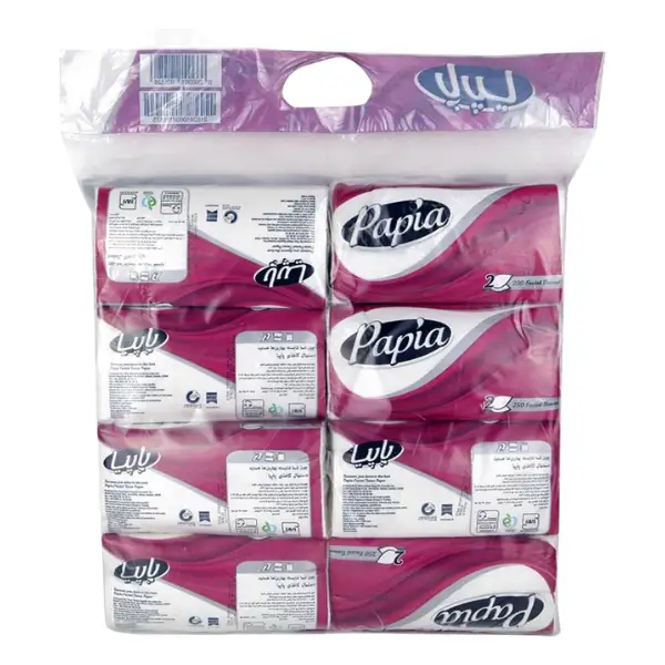papia-economy-2-ply-250-sheets-8-pack