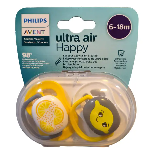 philips-avent-ultra-air-pacifier-lemon-6-18-months