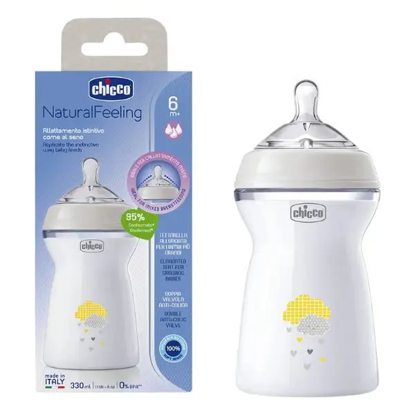 chicco-natural-feeling-baby-bottle-330ml-6m-white