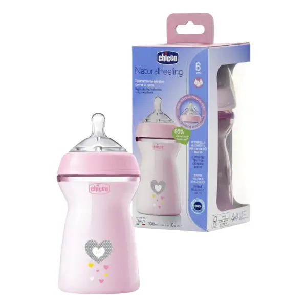 chicco-natural-feeling-bottle-pink-330m-l
