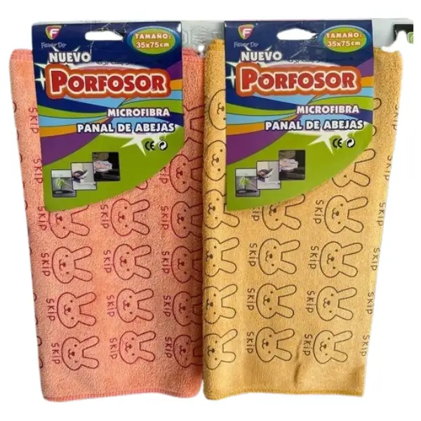 snoopy-rabbit-pattern-microfiber-cloth-75x35cm