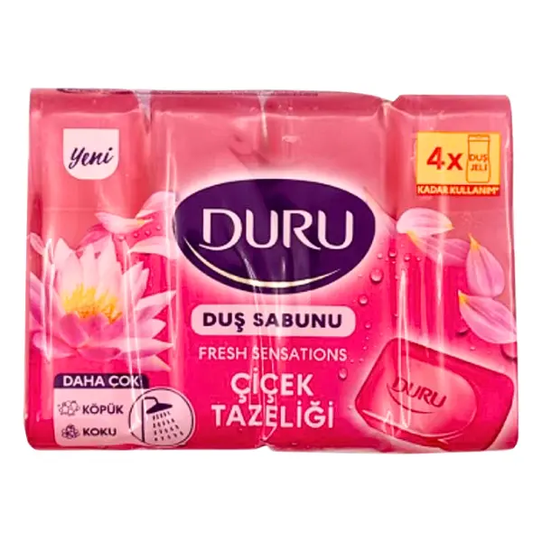 duru-pink-soap-4-pack-600g